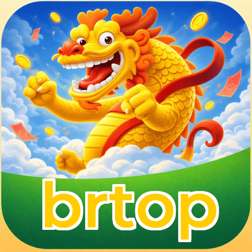 Fluxo de download do app brtop — referência visual