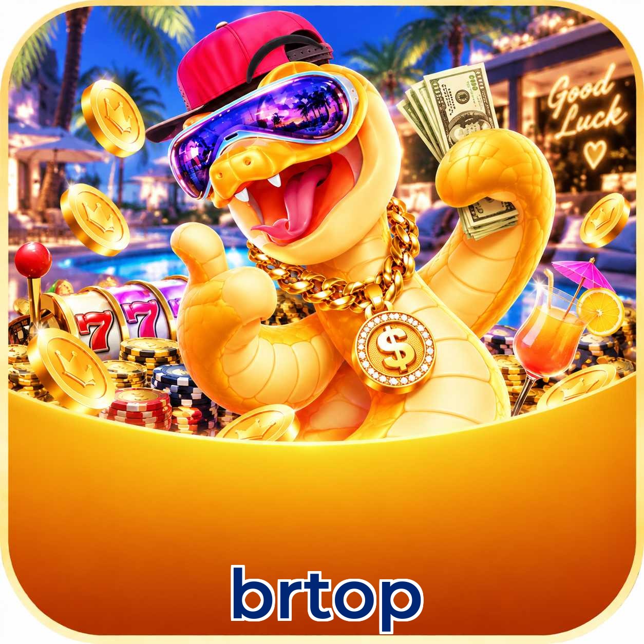 Interface mobile com Plushie Frenzy brtop